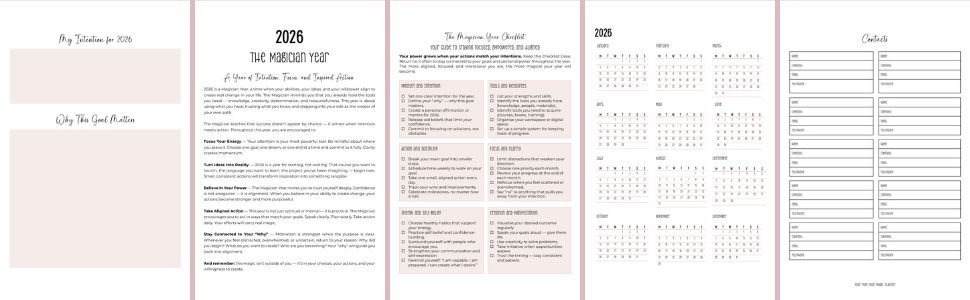 Your Year, Your Magic Planner